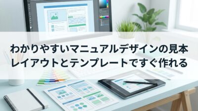 わかりやすいマニュアルデザインの見本｜レイアウトとテンプレートですぐ作れる